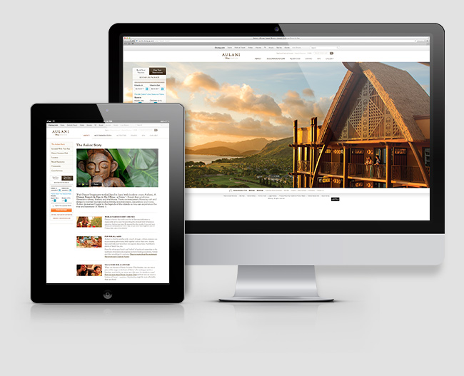 Luxury Resort Website